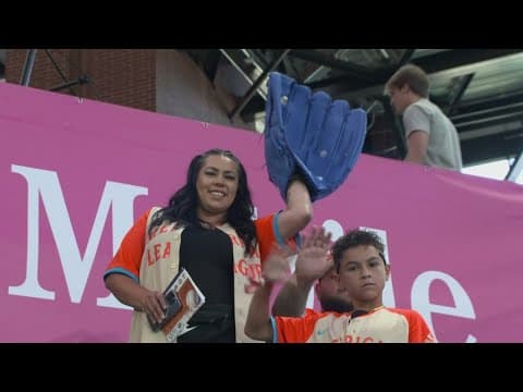 Fans at the MLB Home Run Derby walk home with a piece of MLB history