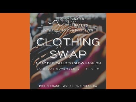 Changing Tides Foundation first ever Clothing Swap