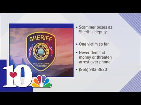 BCSO: Scammer posing as Blount Co. deputy on phone to trick victims into paying money