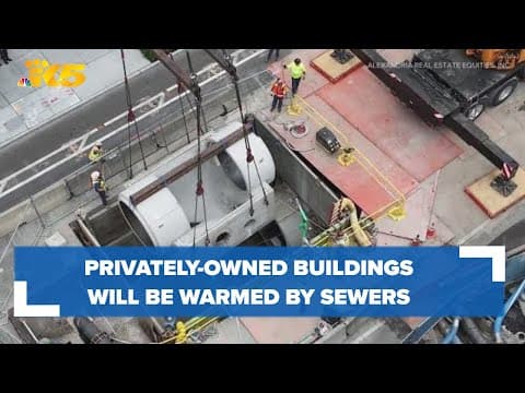 New program will use heat from King County sewers to warm privately owned buildings