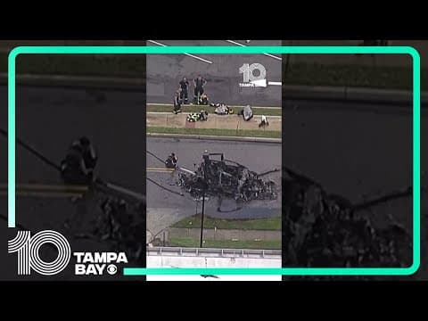 Tesla catches fire after Hurricane Idalia flooding #shorts #florida #hurricane