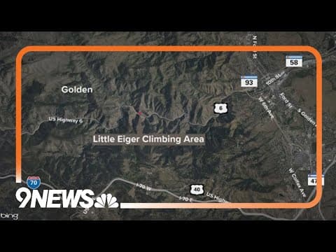 Crews work to rescue rock climber along Clear Creek Canyon
