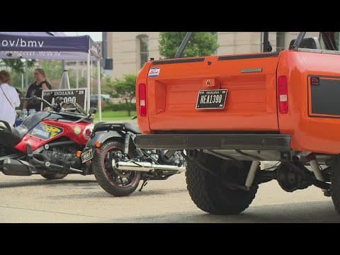 Indiana BMV rolls out new 'blackout' license plates