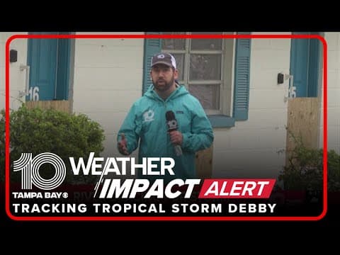Crystal River braces for up to 5 feet of storm surge from Tropical Storm Debby