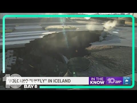 Iceland warns likelihood of volcanic eruption is significant after hundreds of earthquakes