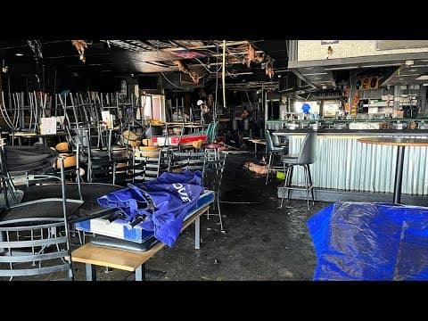 Business owner must "start over" after restaurant fire