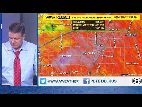 UPDATE: What to expect with severe weather in North Texas on Wednesday