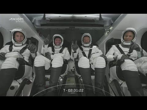 Dayton businessman makes historic launch into space