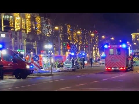 At least 2 killed and 68 injured after a car drove into a German Christmas market