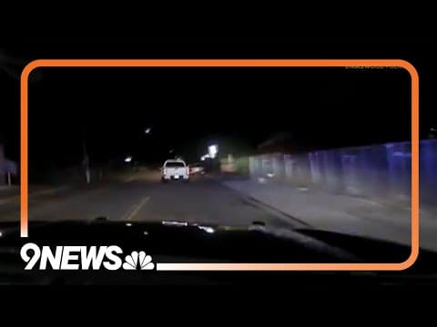 Dash Cam: Suspect shoots at police during pursuit in Englewood