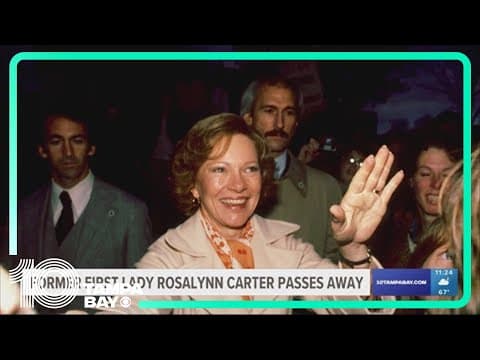 Rosalynn Carter, former US first lady, dead at 96