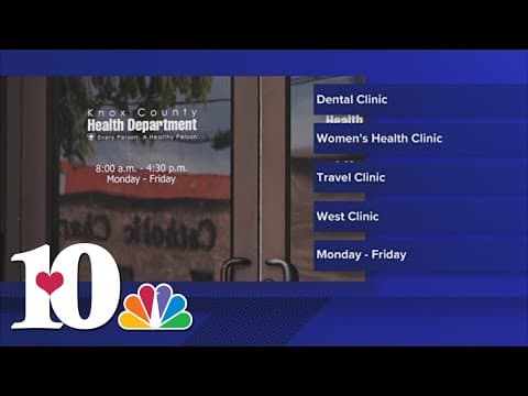 Knox Co. Health Dept. extending hours for four clinics