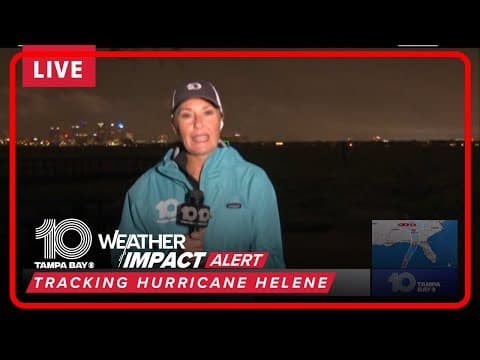 Power outages reported, rain and wind pick up in South Tampa