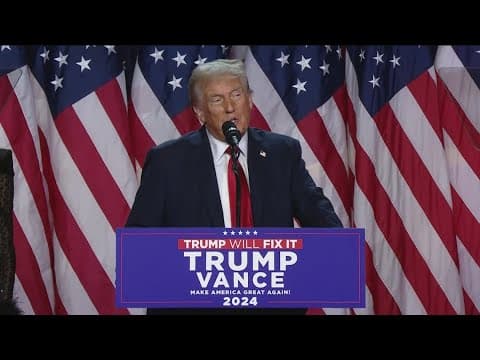 Presidential Election 2024 | AP projects Trump win, latest on SD Mayor’s race