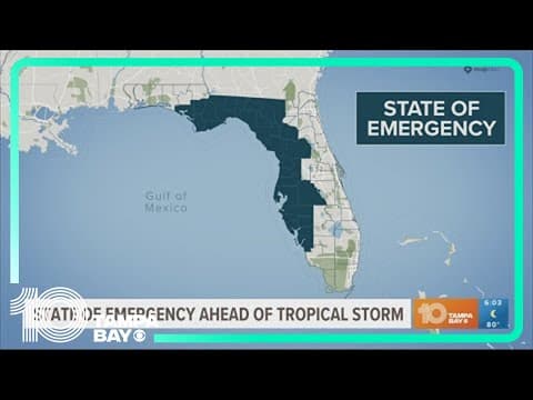 33 Florida counties under a state of emergency as Idalia approaches