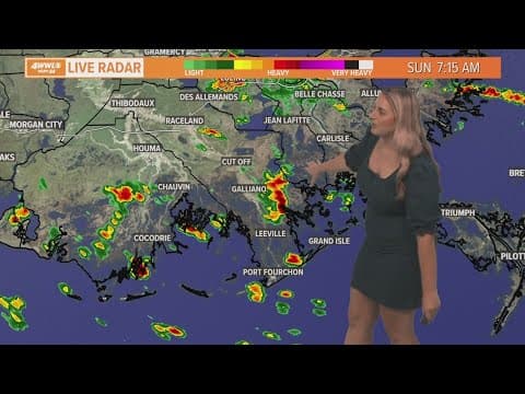 Weather: Scattered rain and storms linger for the rest of Labor Day Weekend