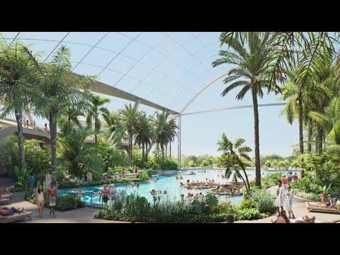 First-in-U.S. wellness resort with saunas, thermal, baths, waterslides and more planned for Dallas