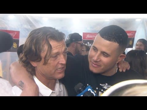 Padres legend Trevor Hoffman talks about Manny Machado & what he means on and off the field in SD