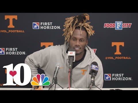 Tennessee QB Joe Milton reflects on plays during Kentucky game