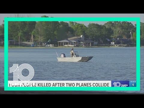 4 people killed in aerial plane collision over Winter Haven lake