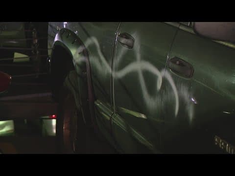 Vandal spray paints 50+ cars in downtown Indianapolis garage