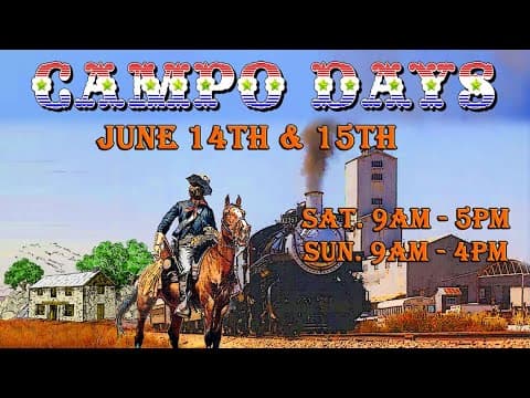 Campo Days: Free admission to four museums this weekend | June 14 and 15