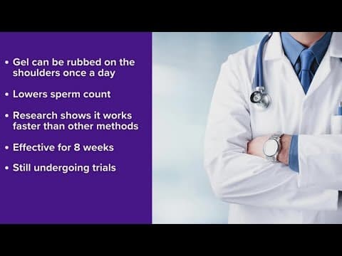 New trial finds birth control gel for men safe and effective