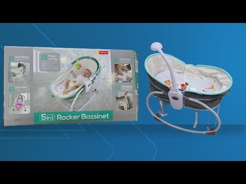 CPSC: 5 in 1 Rocker Bassinets recalled due to strangulation, suffocation dangers