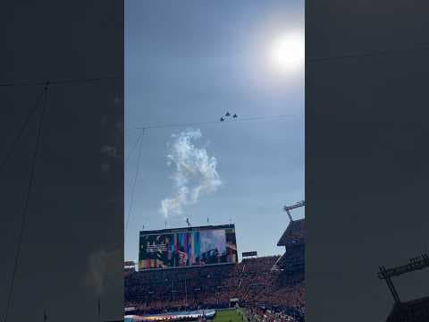 F-35A flyover at Denver Broncos game vs. Las Vegas Raiders