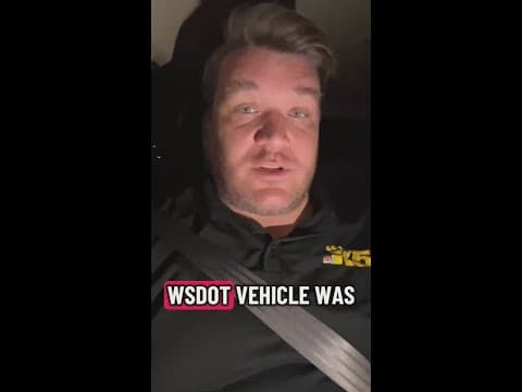 WSP: Pedestrian killed in I-5 crash hit WSDOT truck hours earlier