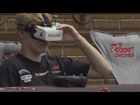 Drone racing competition on UT campus inspires students