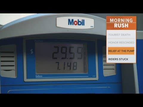 Gas prices are falling, down a dollar since June 2022