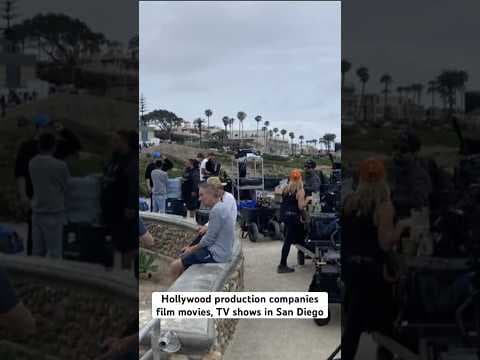 Hollywood companies are filming TV shows, movies and more in San Diego. #news #sandiego