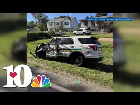 THP: 2 charged after 'near head-on collision' with Sevier County deputy