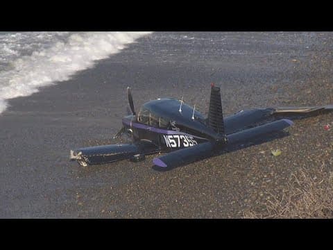 Plane crashes in water near South Carlsbad State Beach