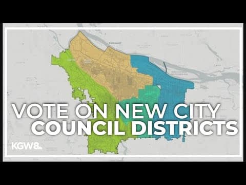 Portland's Independent District Commission to vote on new city council districts