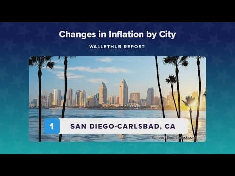 San Diego's inflation is worst in nation for first time