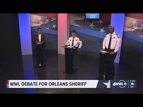 WWL Sheriff Debate: Woodfork asks Shorty about his law enforcement experience