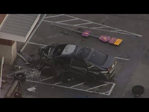 Houston police investigating deadly crash, car fire on Westheimer