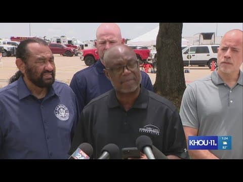 Bishop James Dixon, Congressman Al Green and others give update on local and federal Beryl response