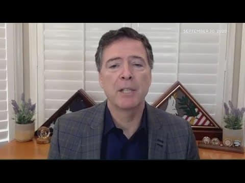 Trump says others will be charged after Comey indictment