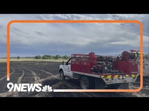 Wildfire at Rocky Mountain Arsenal was human-caused