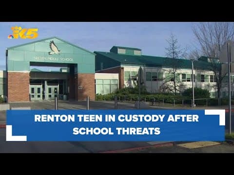 14-year-old suspect in custody after 3 Renton schools close Friday due to threats