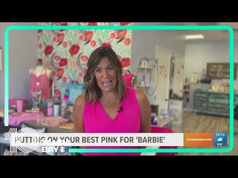Putting on your best pink for 'Barbie'