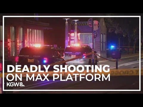 1 dead after being shot on TriMet MAX platform in Portland