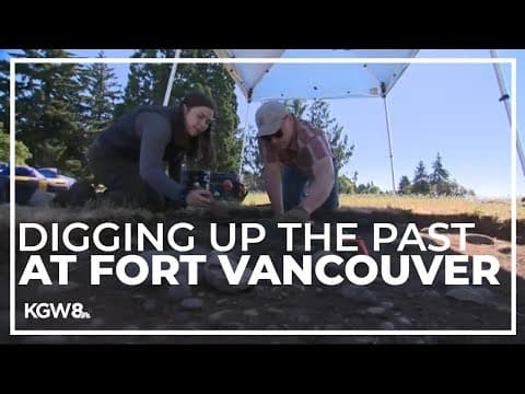 Fort Vancouver becomes a subject of study for archaeologists-in-training