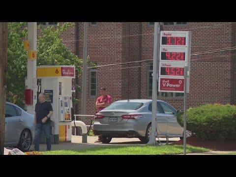 Gas prices are falling again, national average at six-month low
