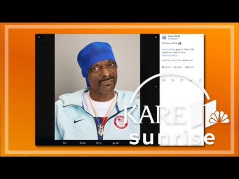 Snoop Dogg takes headshots for Team USA
