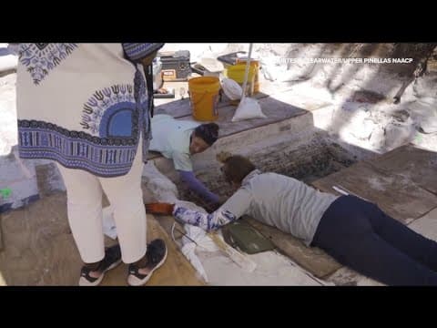 Court battle continues over removal of more than 300 graves found under FrankCrum building