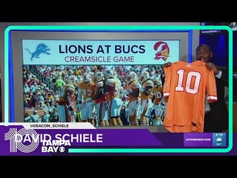 Buccaneers reveal throwback Creamsicle jersey